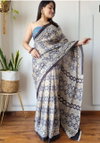 VK 4236 Soft Linen Digital printed Sarees Wholesale Market In Surat